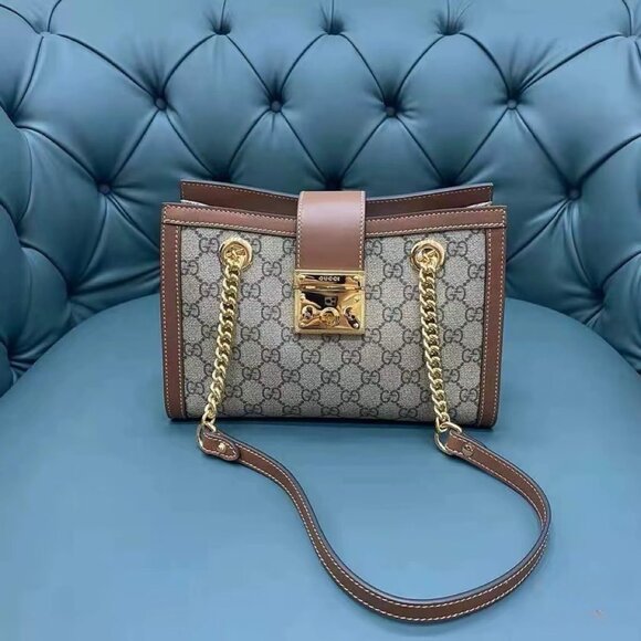 Gucci Handbags - Authentic Gucci with Chain,Shoulder Bag, new include copy of the receipt, small